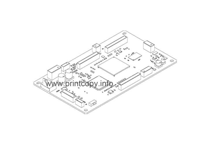 D90 READER CONTROLLER PCB ASSEMBLY
