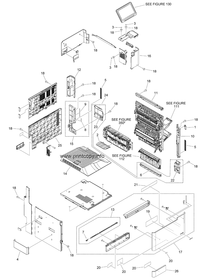 Parts Catalog Canon ImageRUNNER Advance DX C3830i Page 1