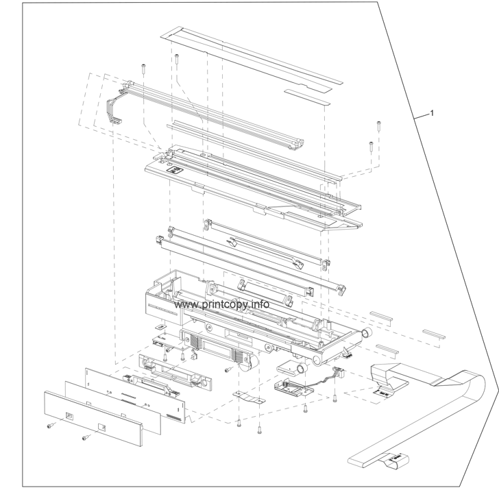 Carriage assembly (scanner optical assembly)