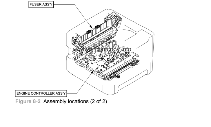 Assembly locations (2 of 2)