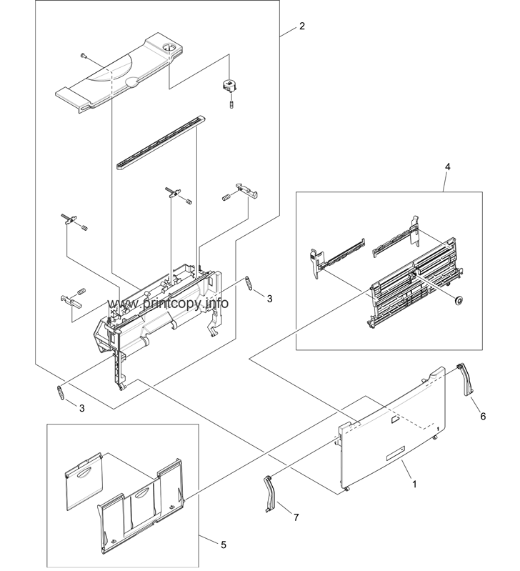 Cartridge-door assembly