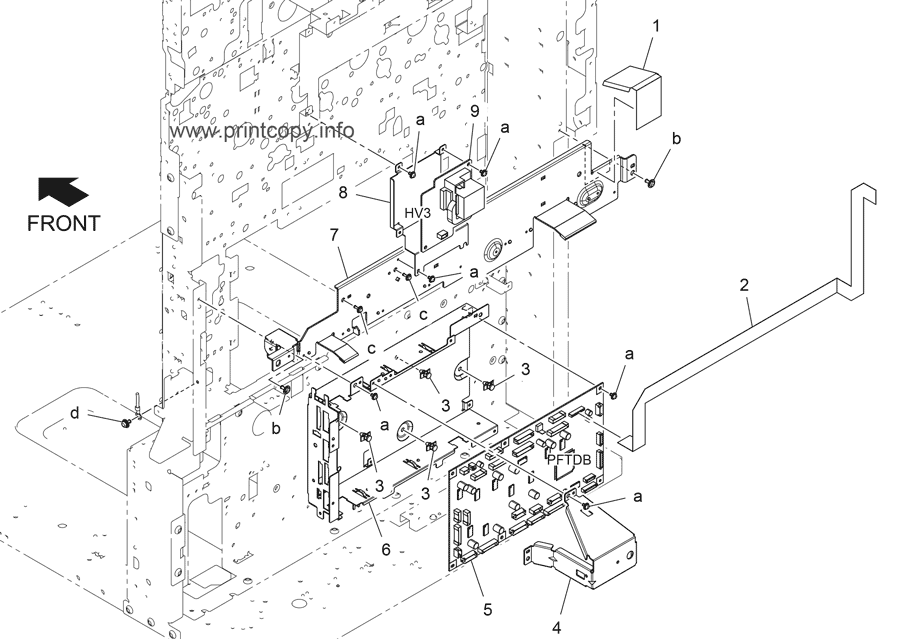 REAR ELECTRICAL SECTION