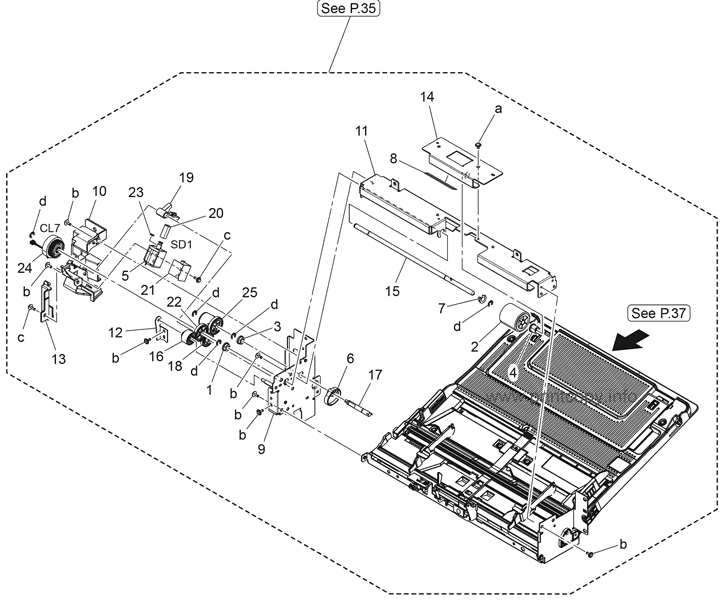 Manual Bypass Tray Section 2