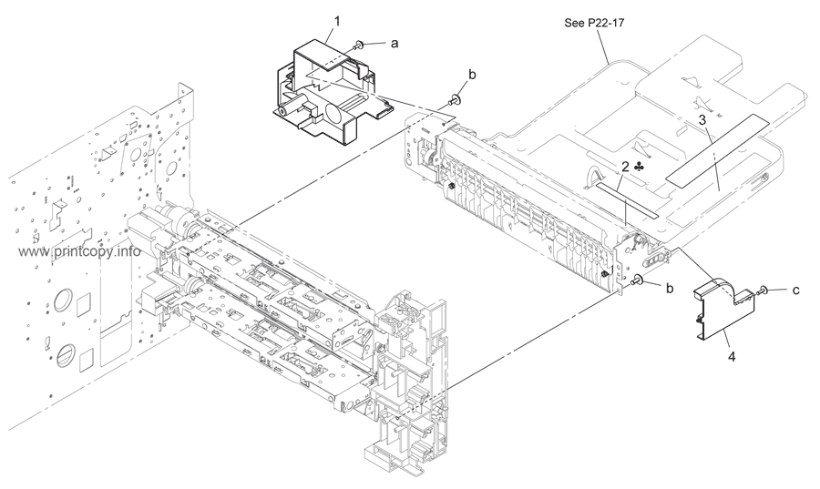 MANUAL PAPER FEED SECTION