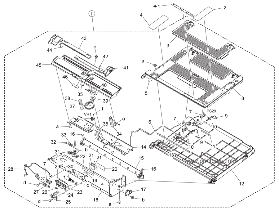 BYPASS TRAY SECTION