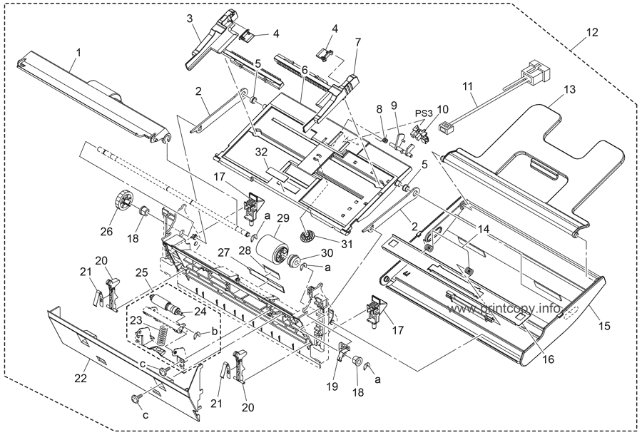 MANUAL FEED SECTION