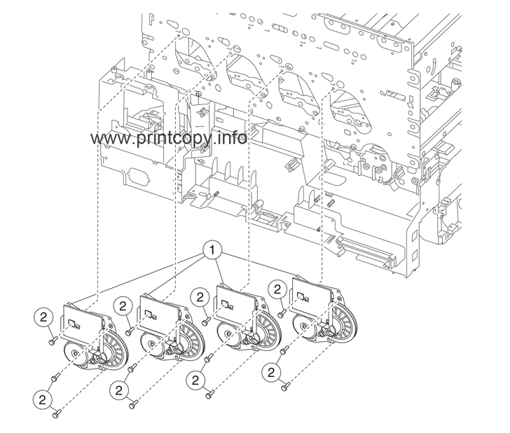 Cartridge drive assembly