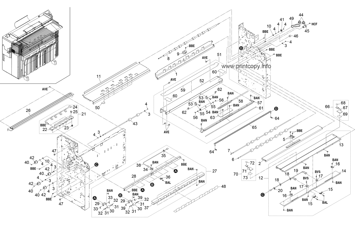 PAPER FEED-IN SECTION I