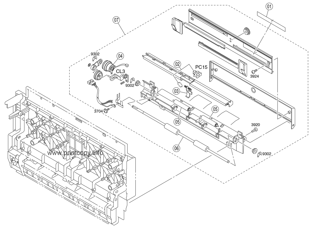 MANUAL FEED SECTION