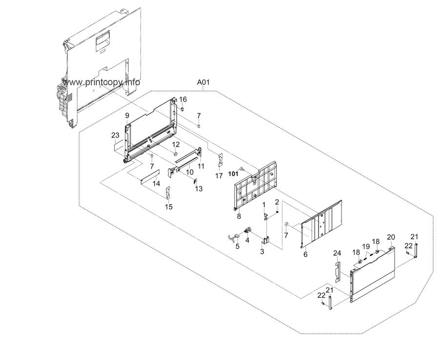 Paper Conveying Section 4