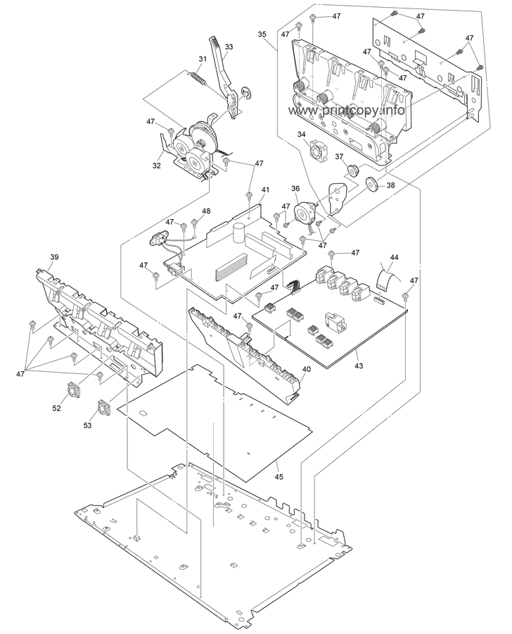 Printer Unit Chassis 2