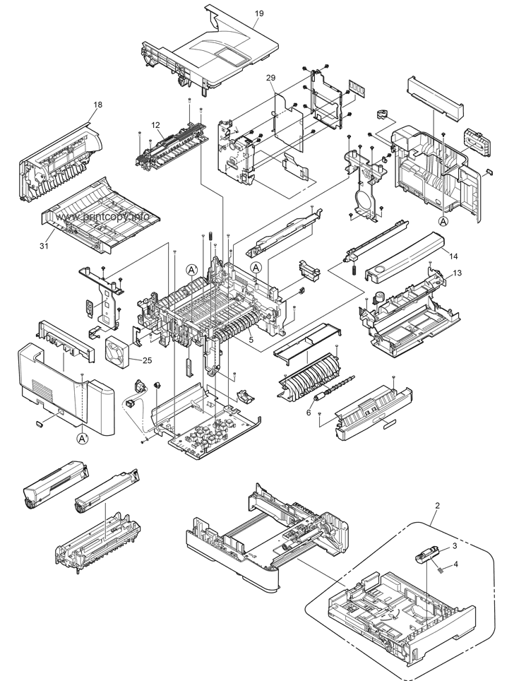 Printer Unit (MB460)