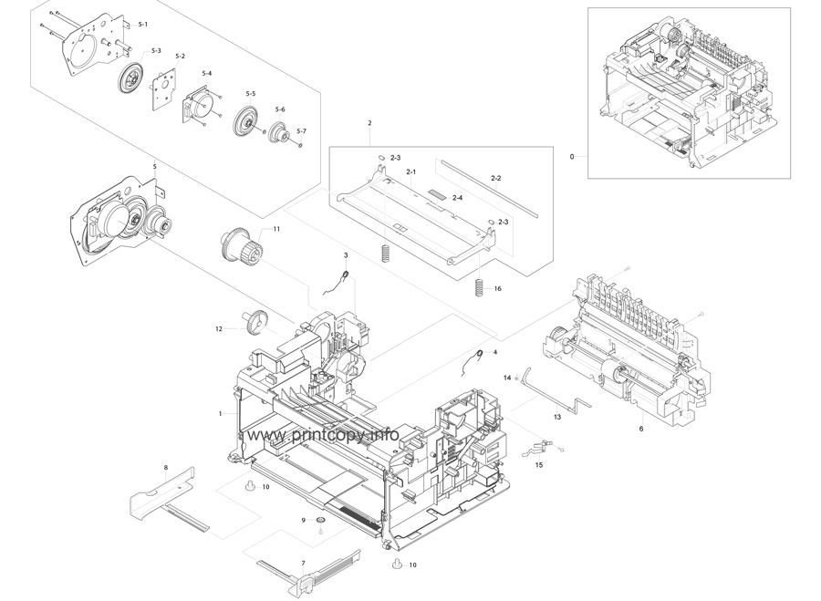 Frame Assembly (ML-2240)