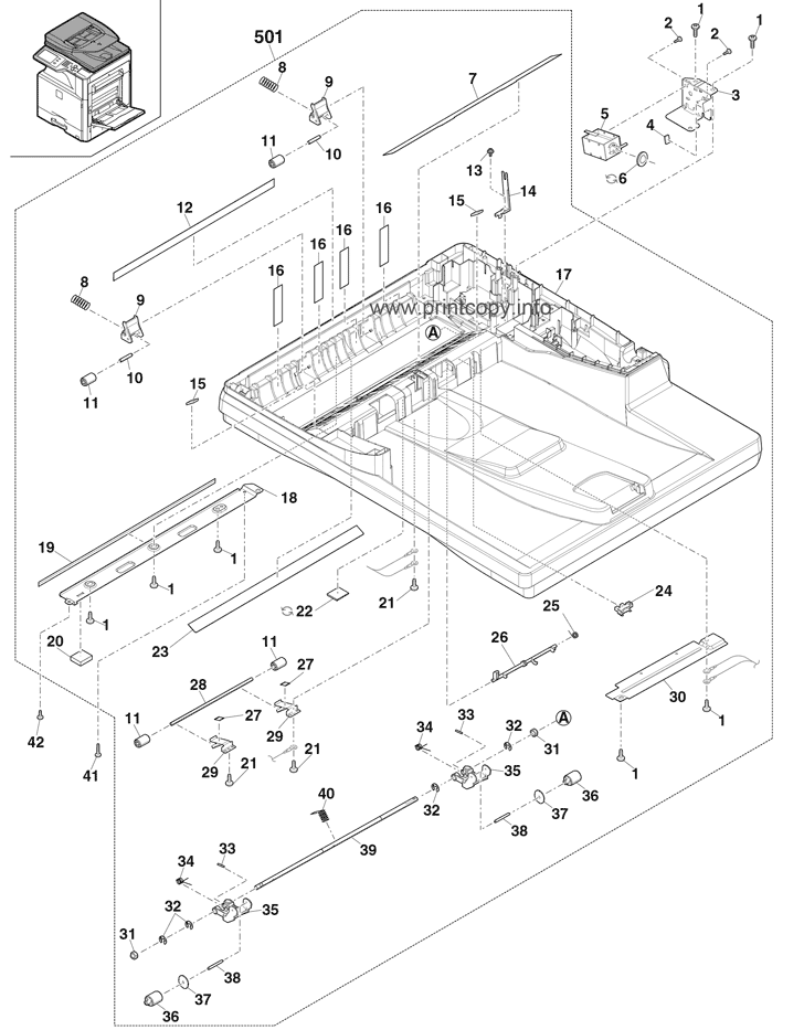 RSPF base tray section