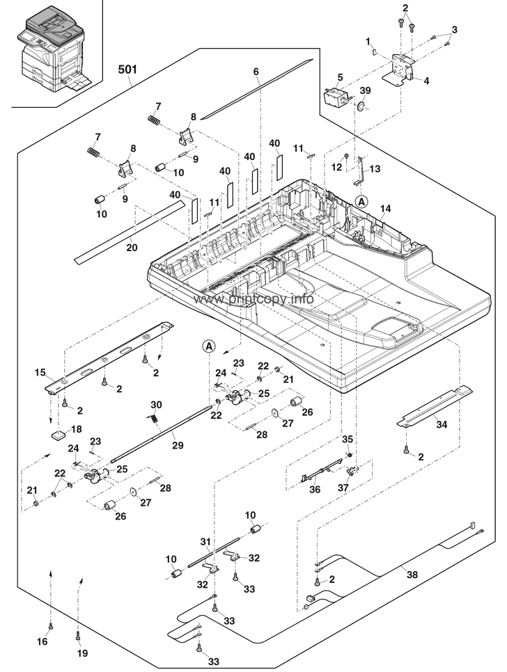 RSPF base tray section