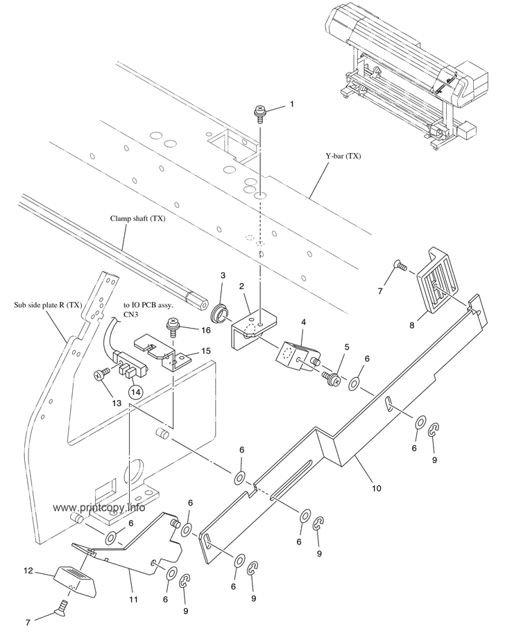CLAMP ASSY. - 1/2