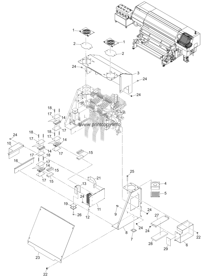 CARRIAGE ASSY -10/13