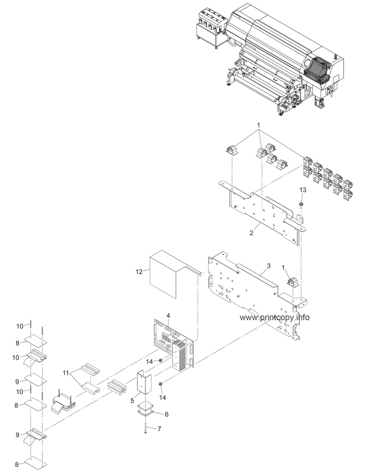 CARRIAGE ASSY -12/13