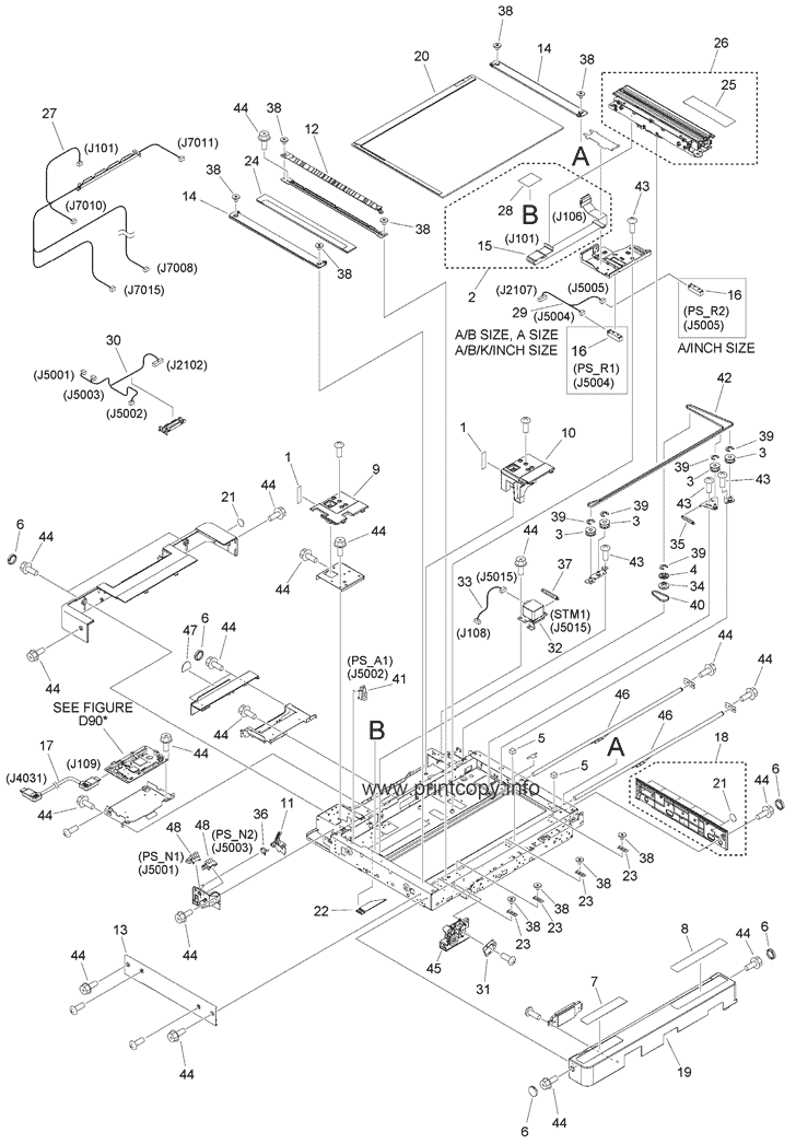 D11E READER ASSEMBLY WITHOUT ADF