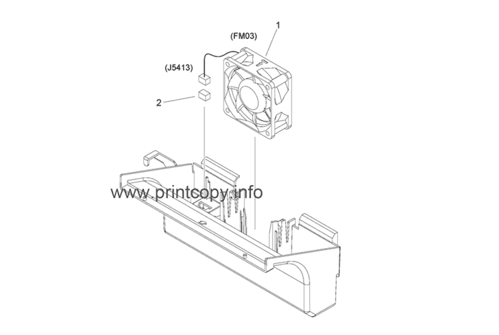 191 DELIVERY COOLING FAN ASSEMBLY