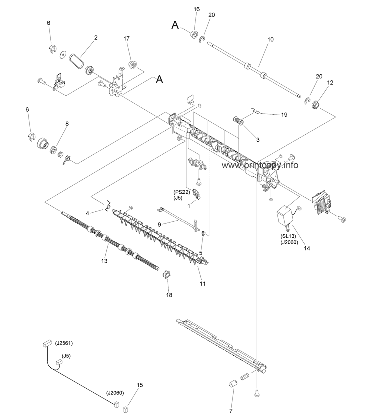 352 SECOND DELIVERY FRAME ASSEMBLY