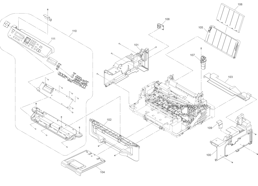 Parts Catalog > Epson > L555 > page 1