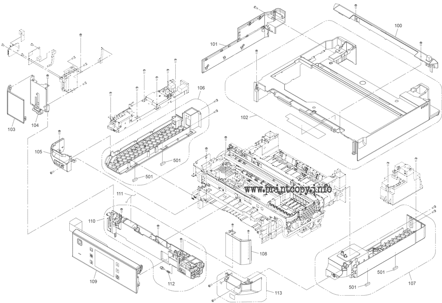 EPSON XP-610/XP-615 Parts Manual