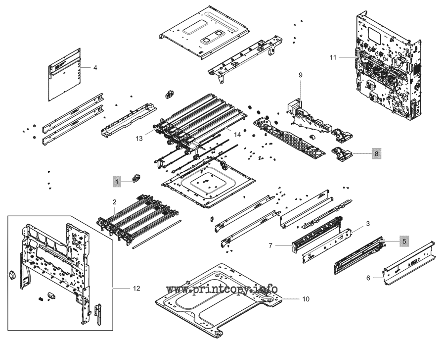 Main frame assembly