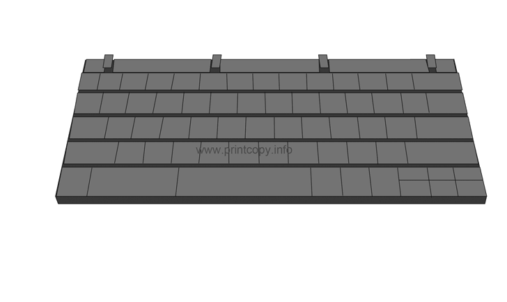 Keyboard (M525c model)