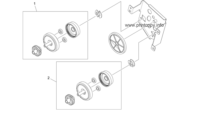 Duplexing drive assembly