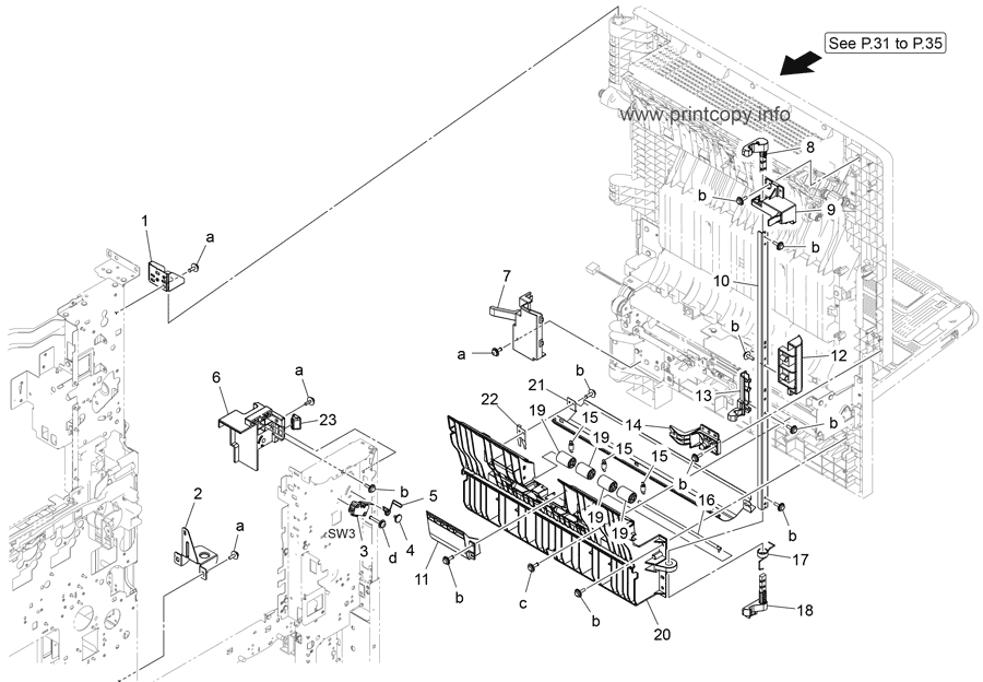 Vertical conveyance Section