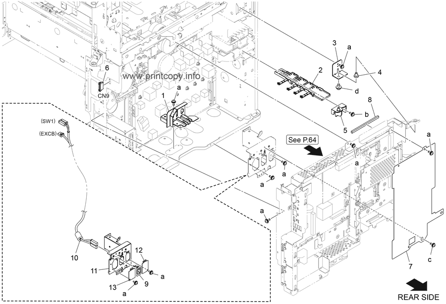 Electric Parts Section