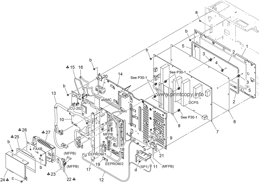 Parts Catalog > Konica-Minolta > bizhub C3851 > page 24