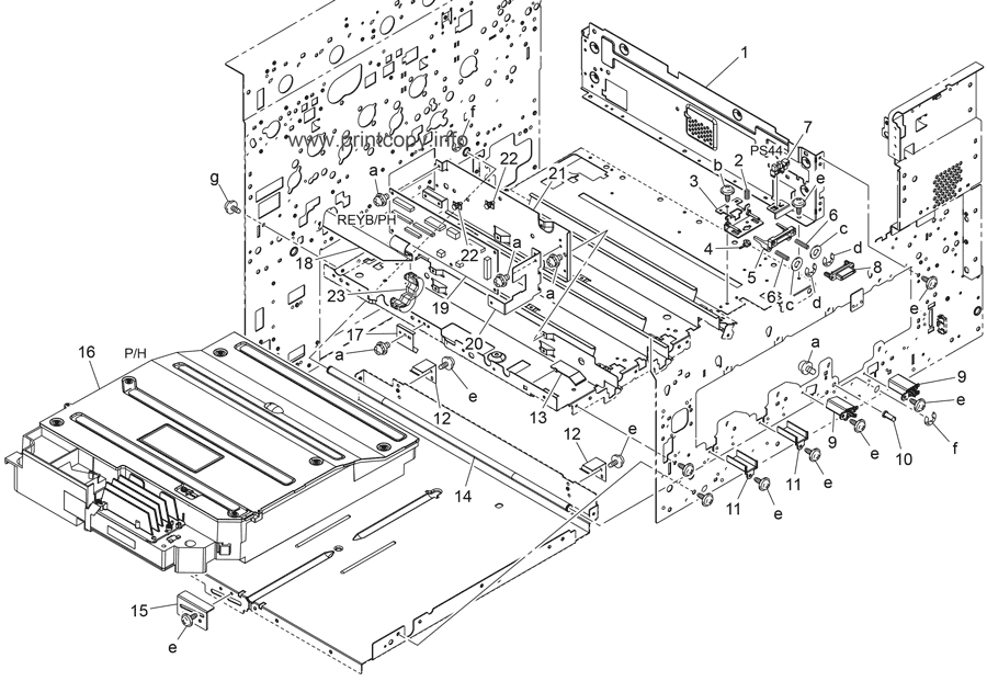 Parts Catalog > Konica-Minolta > bizhub C652 > page 25