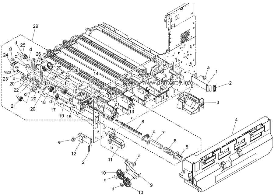 TONER COLLECT SECTION