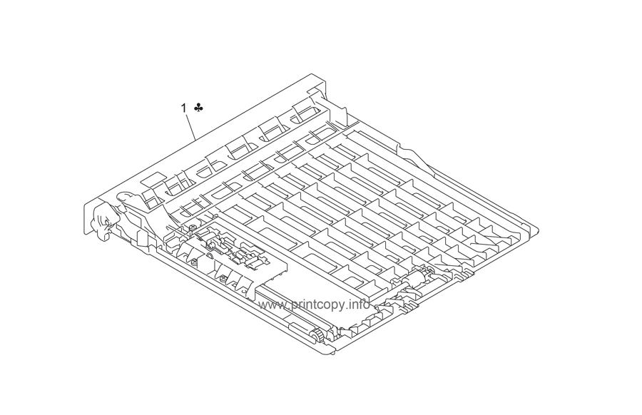 DUPLEX TRAY SECTION
