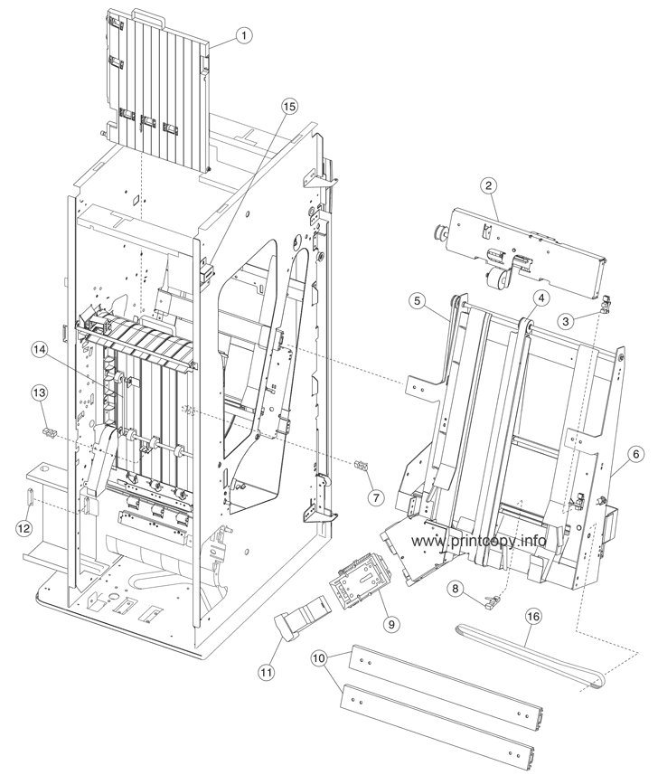 High-capacity output finisher