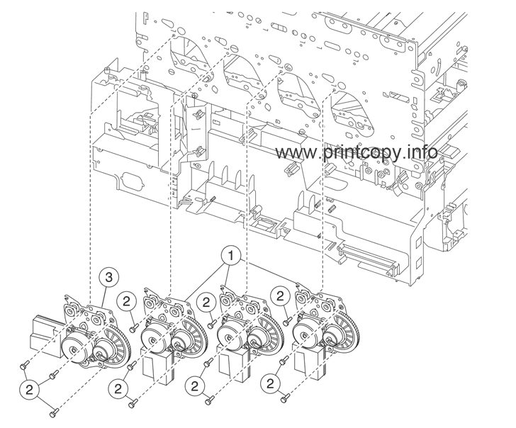 Cartridge drive assembly