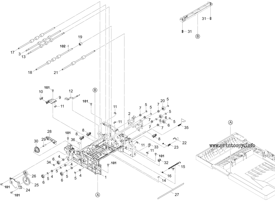 Paper Conveying Section 1