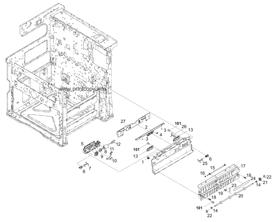 3.302. Kyocera TASKALFA 2550. Запчасть Kyocera 302k924782 Housing. Kyocera TASKALFA 2551ci. Kyocera 302k908251/302k908250.