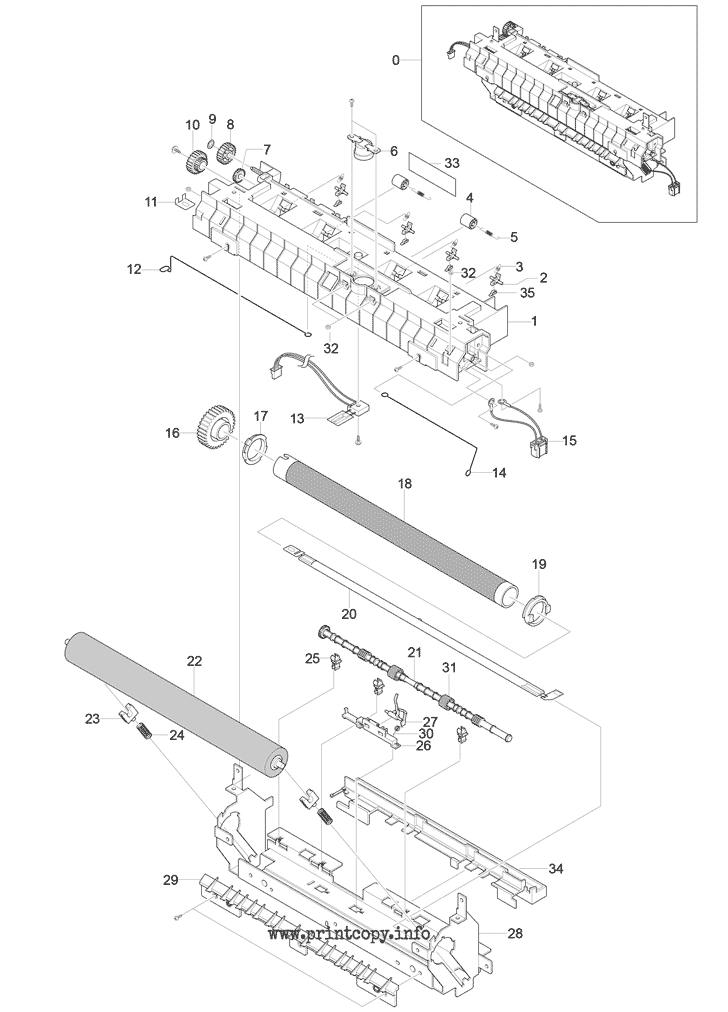 Fuser Unit Assembly (For ML-1510 and ML-1710)