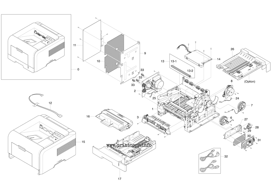 Parts Catalog > Samsung > ML3470 > page 1