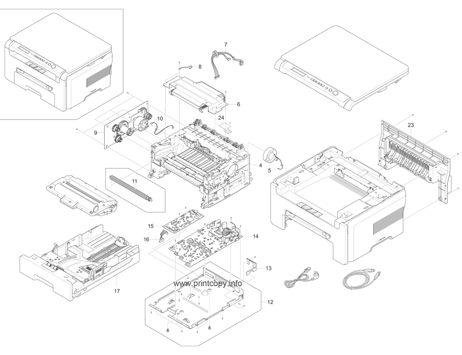MAIN EXPLODED VIEW