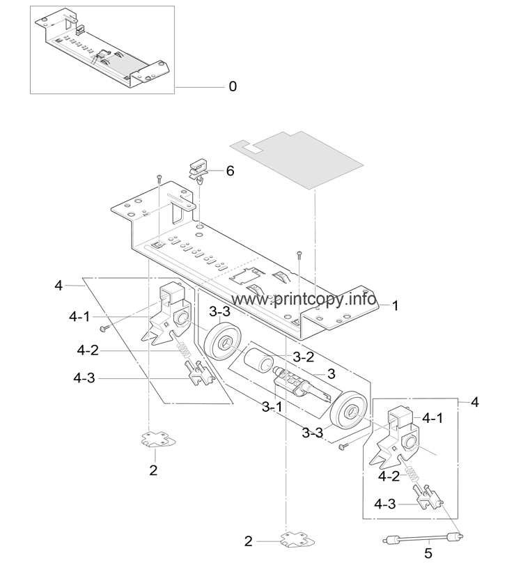 Plate-Upper Unit Assembly
