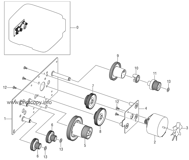 Drive Assembly (Model 3140)