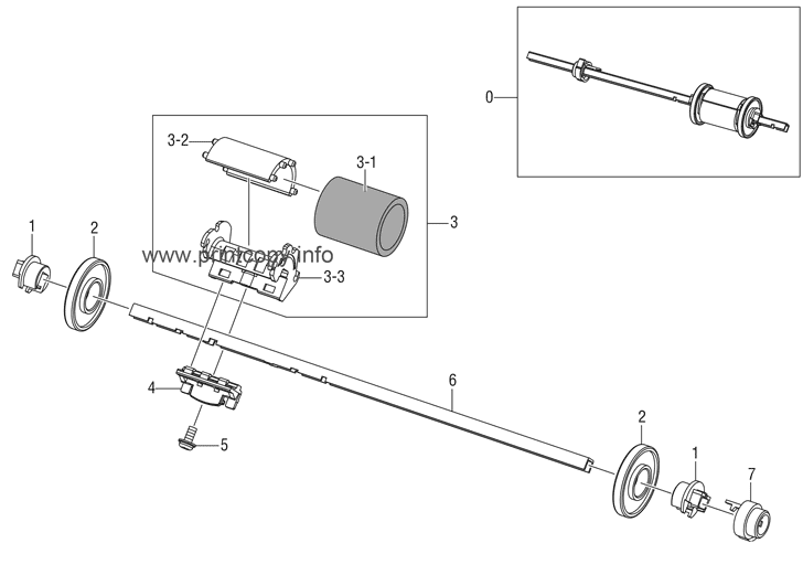 Pick Up Roller Assembly