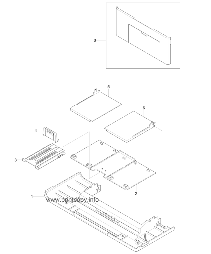 Front Cover Assembly (Phaser 3200)