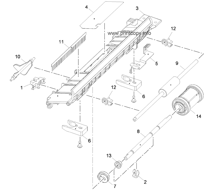 Front Duplex Guide Assembly