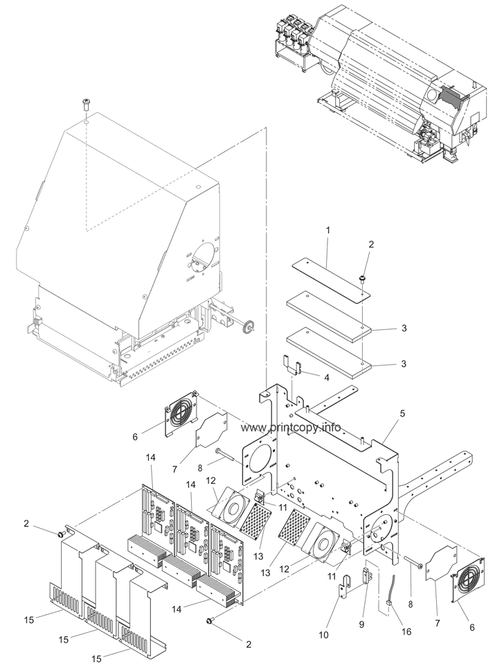 CARRIAGE ASSY -1/4